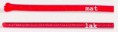 Opletený kabel - červený