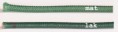 Opletený kabel - zelený